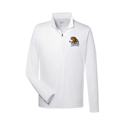 Buffalo Bisons Logo Youth Performance Quarter Zip Sweatshirt