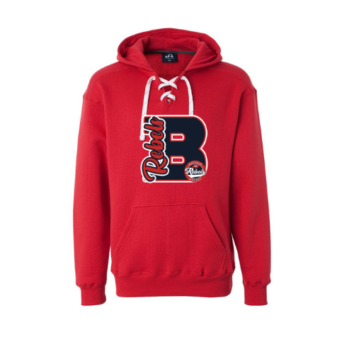Rebels Varsity Letter Adult Sweatshirt