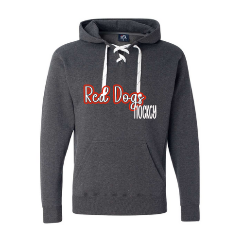 Red Dogs See-Thru Adult Sweatshirt