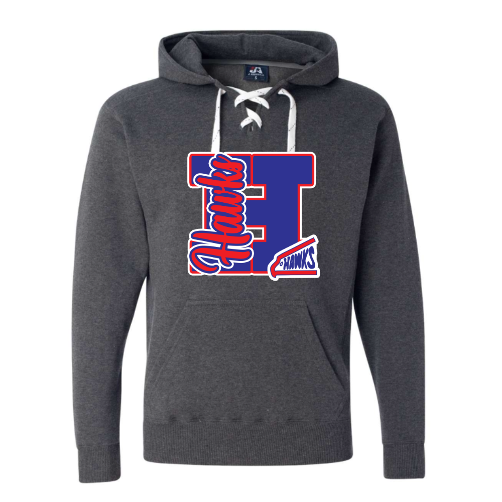 Hawks Varsity Letter Adult Sweatshirt