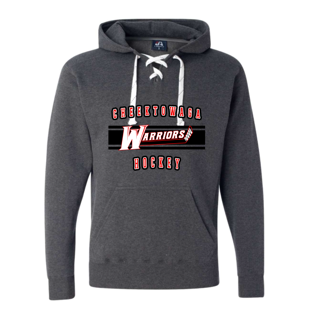 Warriors Stripe Adult Hooded Sweatshirt