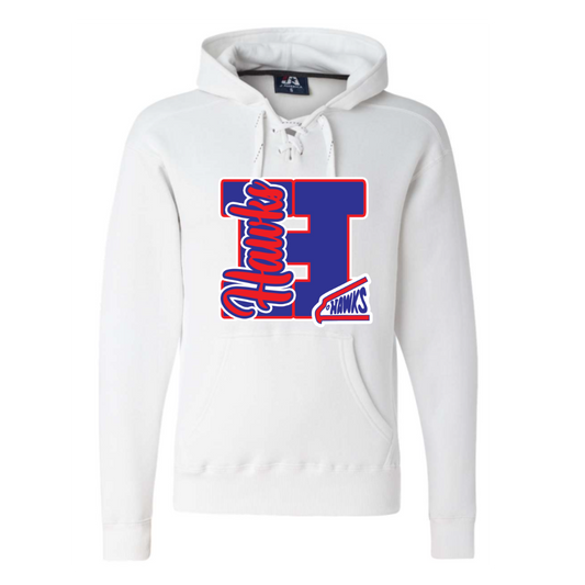 Hawks Varsity Letter Adult Sweatshirt