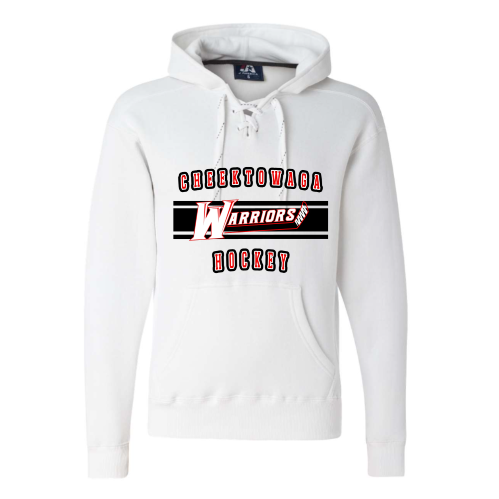 Warriors Stripe Adult Hooded Sweatshirt