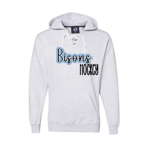 Bisons See-Thru Adult Sweatshirt