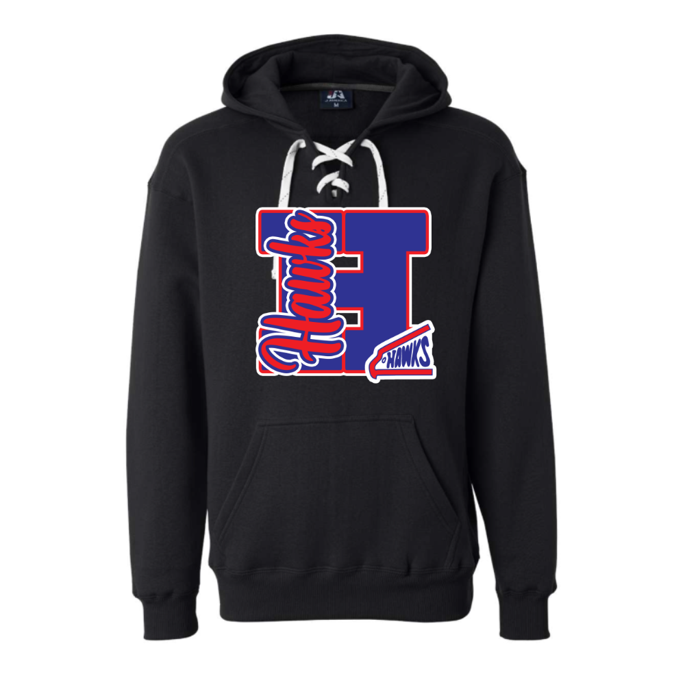 Hawks Varsity Letter Adult Sweatshirt