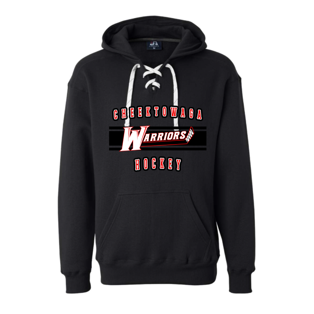 Warriors Stripe Adult Hooded Sweatshirt