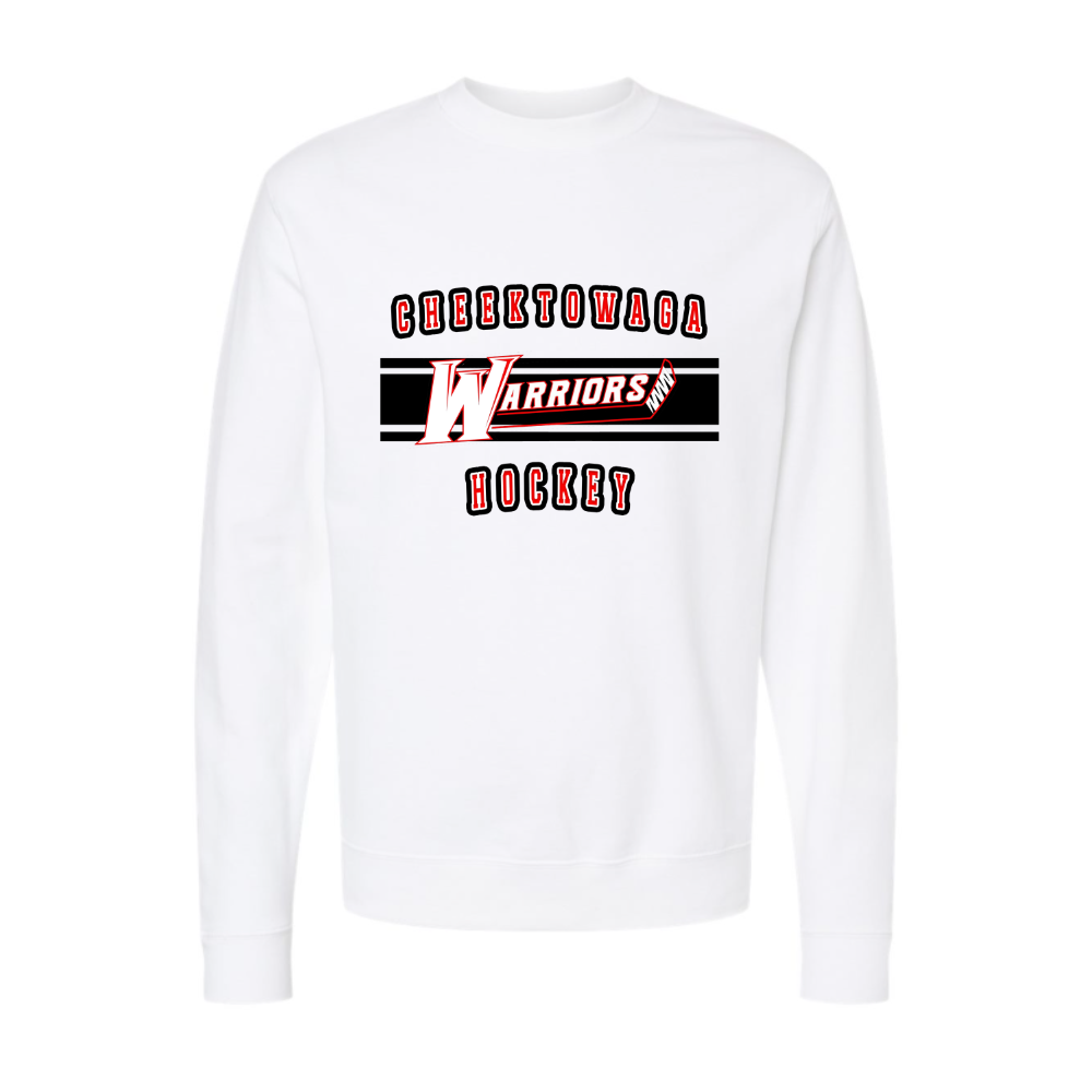 Warriors Stripe Adult Hooded Sweatshirt