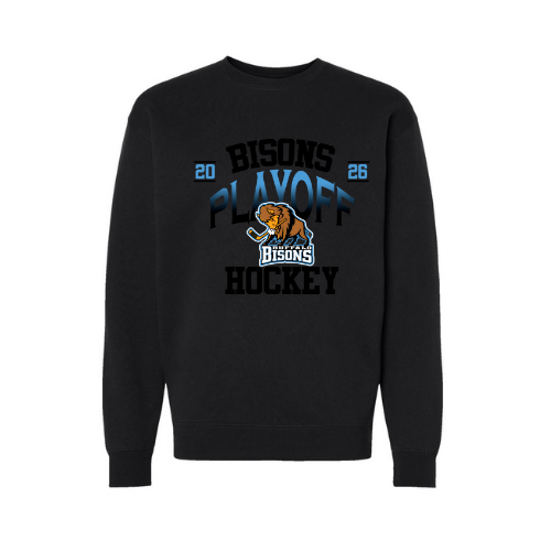 Bisons Gradient Adult Playoff/States Sweatshirt