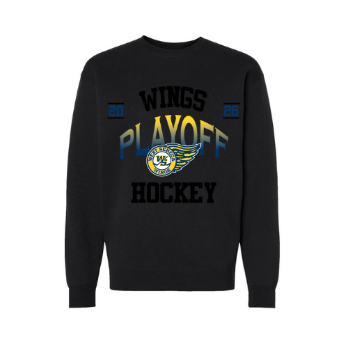 Wings Gradient Adult Playoff/States Sweatshirt