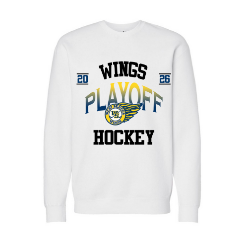 Wings Gradient Adult Playoff/States Sweatshirt