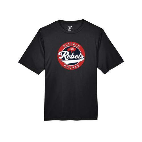 Rebels Youth Performance Short Sleeve Shirt