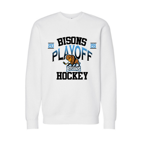 Bisons Gradient Adult Playoff/States Sweatshirt