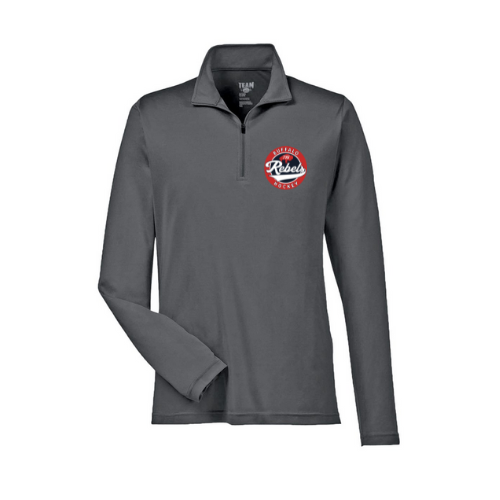 Rebels Logo Adult Quarter Zip