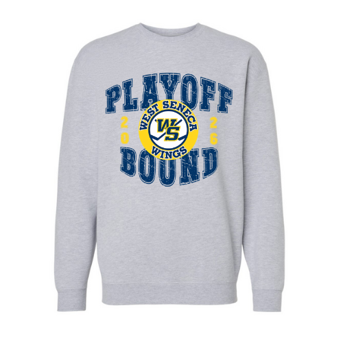 Wings Adult Playoff/States Sweatshirt