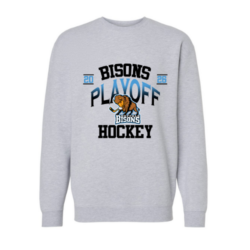 Bisons Gradient Adult Playoff/States Sweatshirt