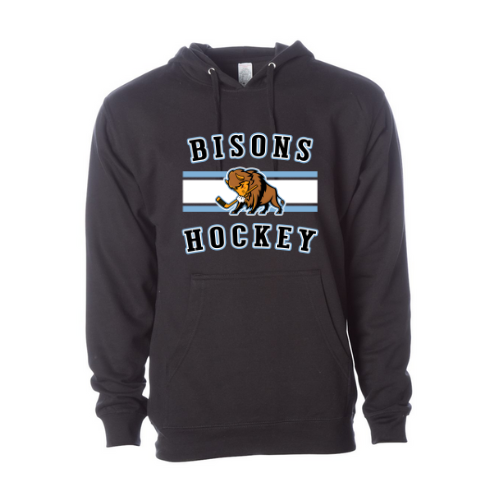 Buffalo Bisons Stripe Letter Adult Sweatshirt