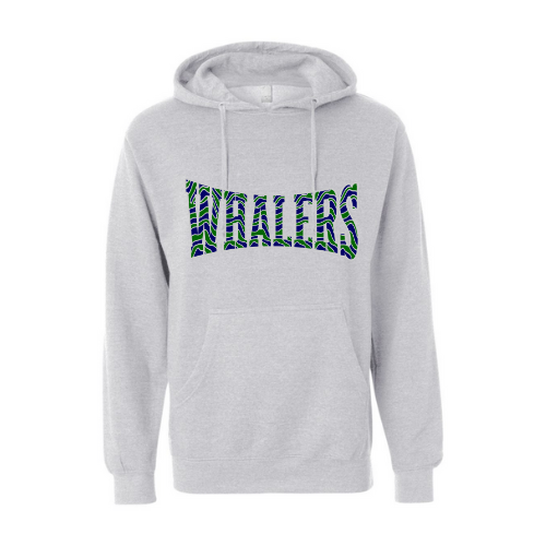 Whalers Striped Print Adult Sweatshirt