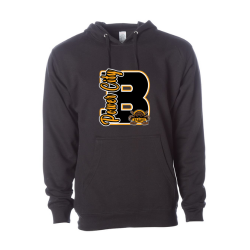 Power City Bruins Varsity Letter Adult Sweatshirt