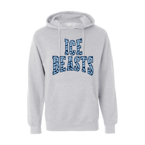Beasts Striped Print Adult Sweatshirt