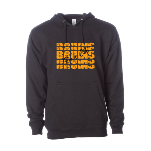 Power City Bruins Stacked Adult Sweatshirt