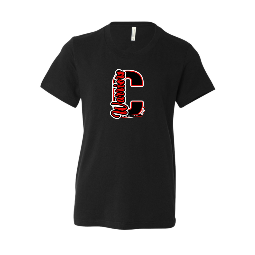 Warriors Varsity Letter Adult T-Shirt
