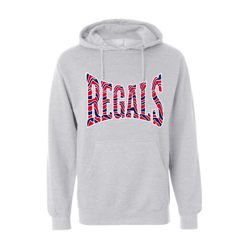 Regals Striped Print Adult Sweatshirt