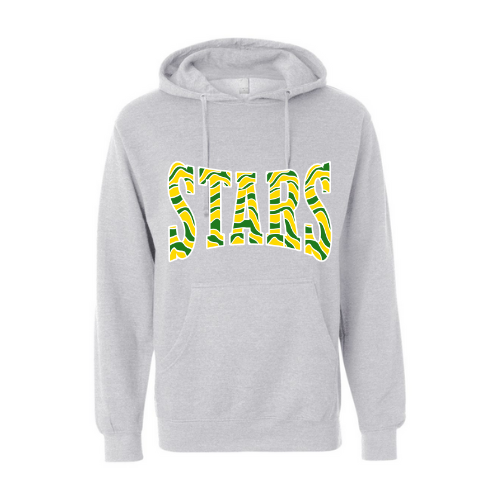 Stars Striped Print Adult Sweatshirt