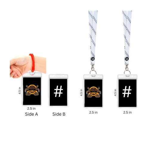 Power City Bruins  Hotel Room Key Holder