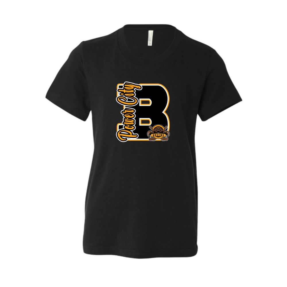 Bruins Varsity Letter Adult T-shirt