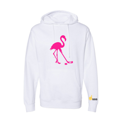 HHD Pink Flamingos Logo Adult Sweatshirt
