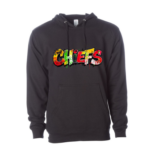 Chiefs Grafitti Adult Sweatshirt