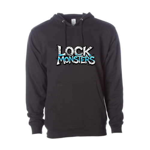 Lock Monsters Grafitti Adult Sweatshirt