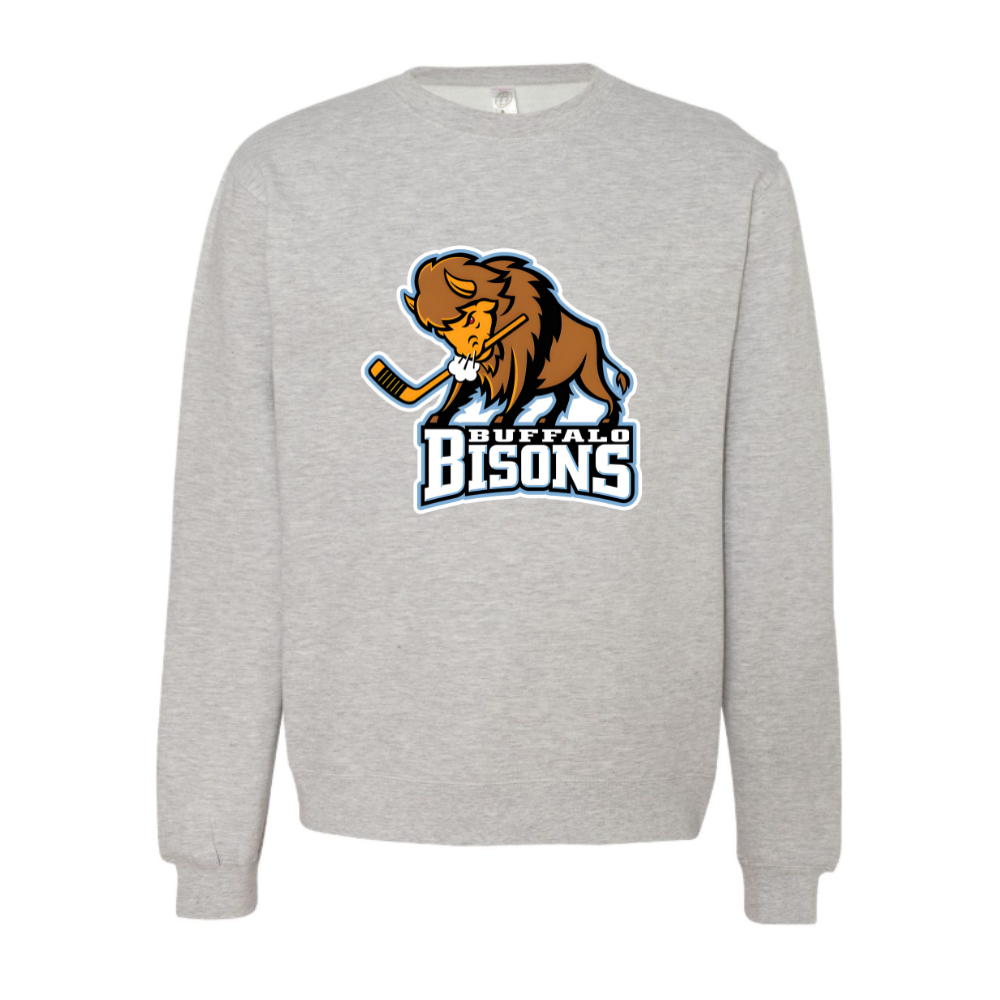Bisons Logo Adult Sweatshirt