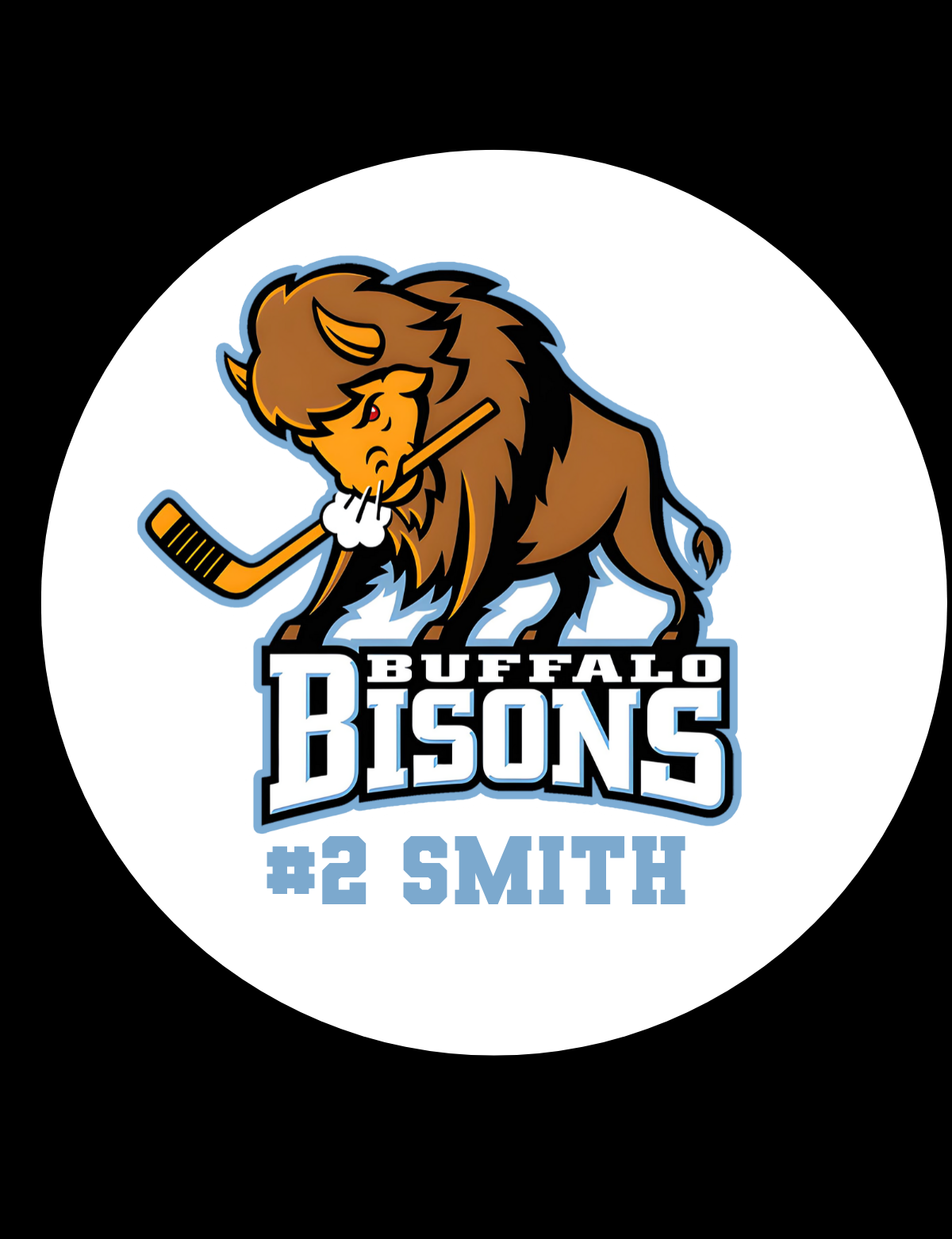 Buffalo Bisons Car Decal