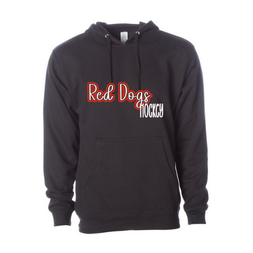 Red Dogs See-Thru Adult Sweatshirt