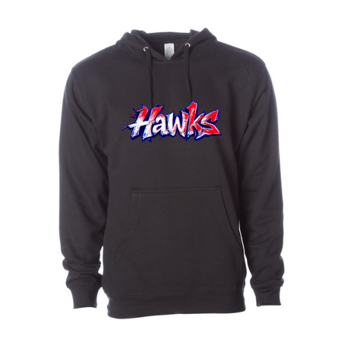 Hawks Grafitti Adult Sweatshirt