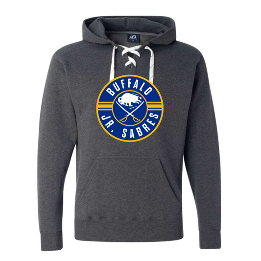 Jr Sabres Blue Logo Adult Sweatshirt