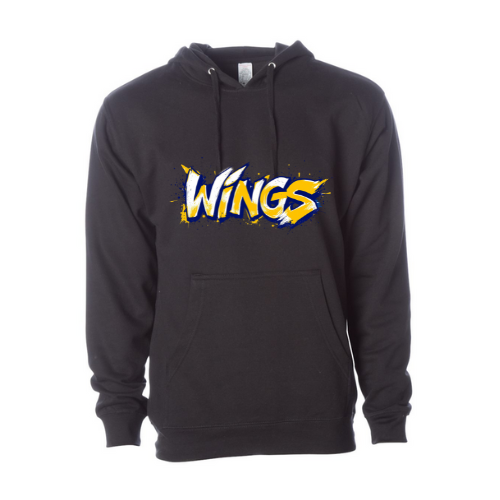 Wings Grafitti Adult Sweatshirt
