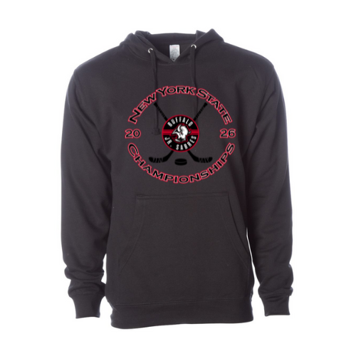 Jr Sabres Red NYS Championships Adult Sweatshirt