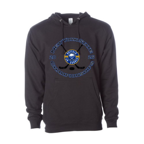 Jr Sabres Blue NYS Championships Adult Sweatshirt