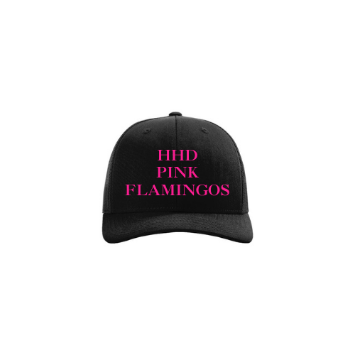 HHD Pink Flamingo (all letters) Hat