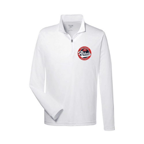 Rebels Logo Adult Quarter Zip