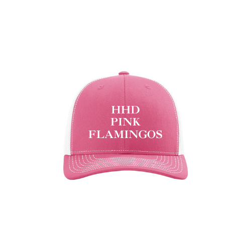 HHD Pink Flamingo (all letters) Hat