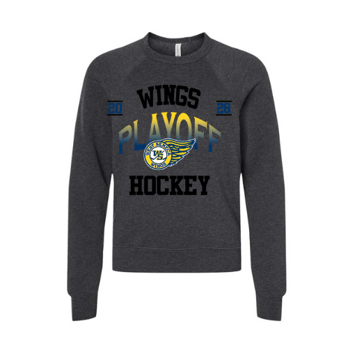 Wings Gradient Adult Playoff/States Sweatshirt