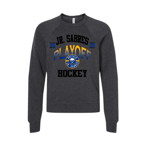 Jr. Sabres Blue Gradient Youth Playoff/States Sweatshirt