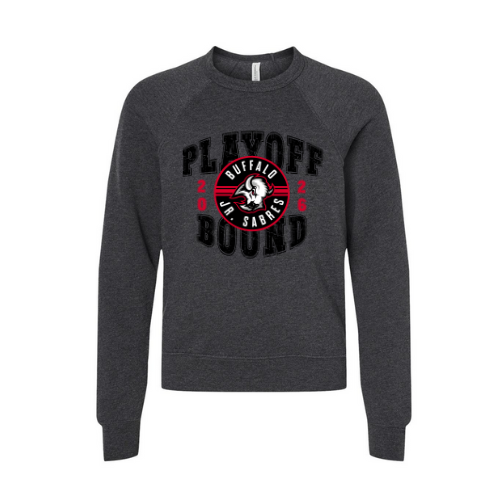 Jr. Sabres Red Adult Playoff/States Sweatshirt