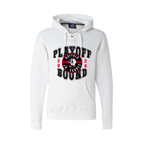 Jr. Sabres Red Adult Playoff/States Sweatshirt