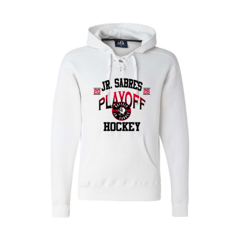 Jr. Sabres Red Gradient Adult Playoff/States Sweatshirt