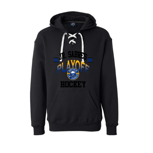 Jr. Sabres Blue Gradient Adult Playoff/States Sweatshirt