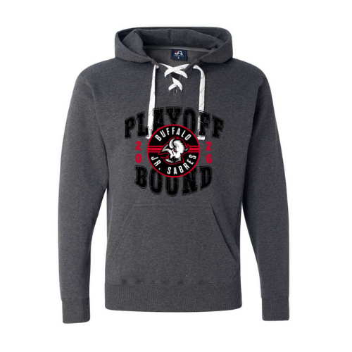 Jr. Sabres Red Adult Playoff/States Sweatshirt